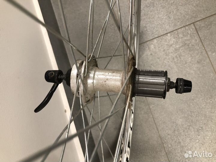 Заднее колесо 26' под кассету эксцентрик