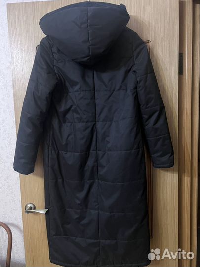 Пуховик женский черный Braude размер XS-M