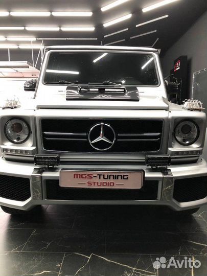 Комплект карбон тюнинга Mercedes G-class 463 Гелик