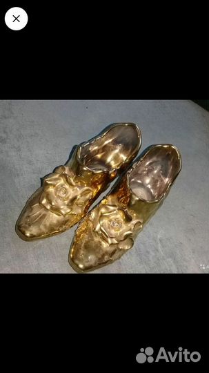 Туфельки фарфоровые