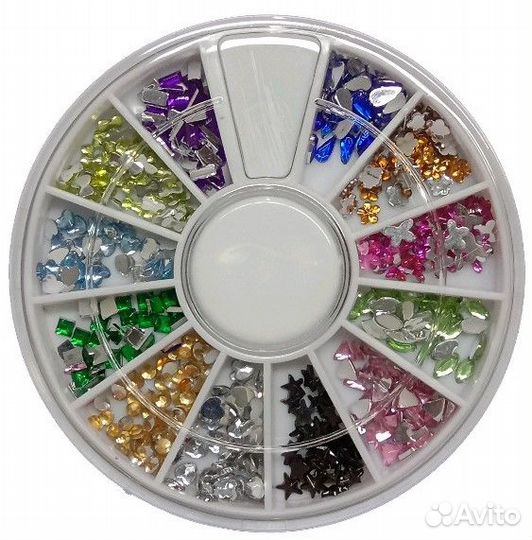Стразы карусель в ассортименте