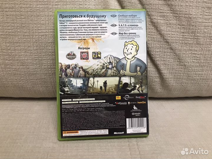Fallout 3 (Xbox 360) Рус
