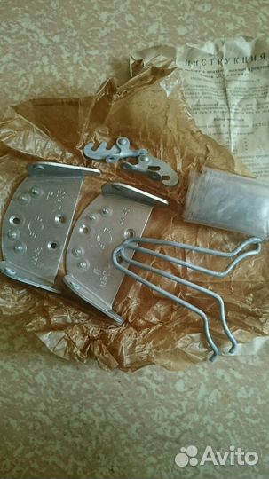 Крепления лыжные ретро