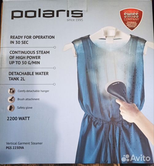 Вертикальный отпариватель polaris