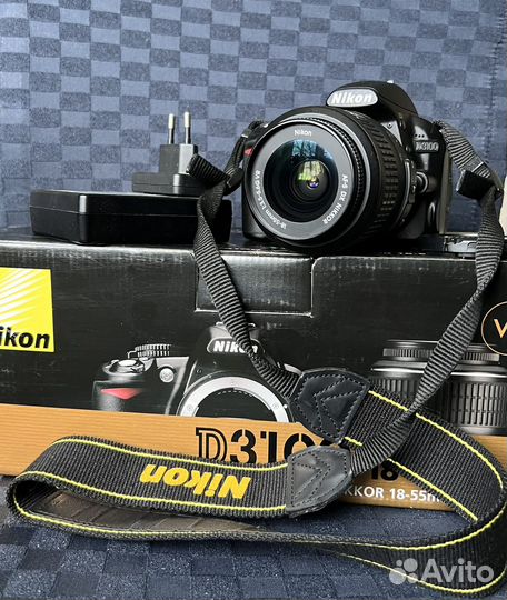 Зеркальный фотоаппарат nikon d3100