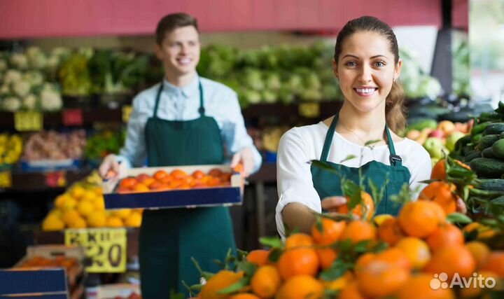 Сотрудник в торговый зал (Выплата раз в неделю)