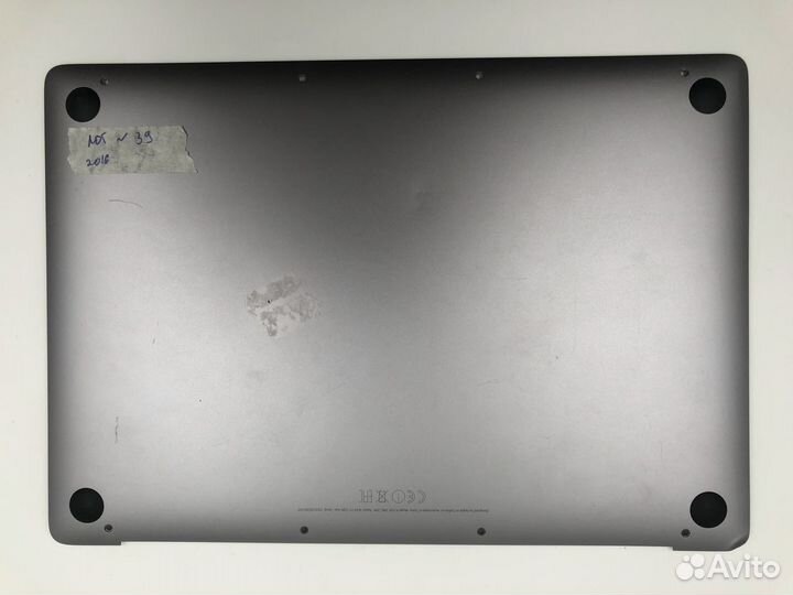 Нижняя крышка + акб MacBook A1534 (2015-2017)