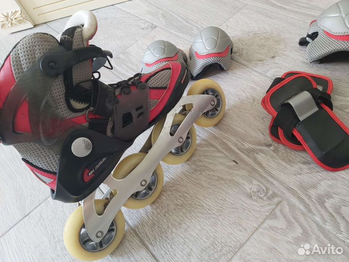 Роликовые Коньки blackit 907