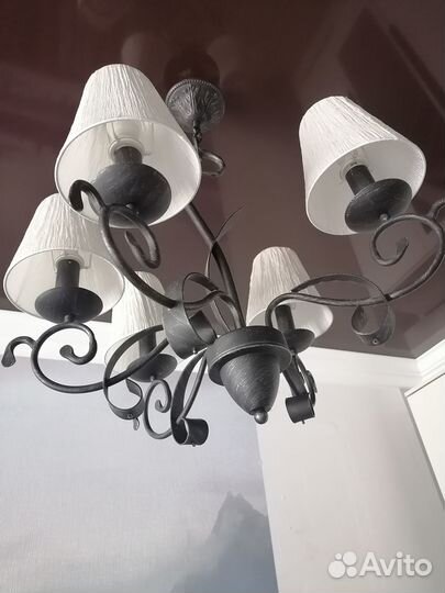 Люстра потолочная винтажная