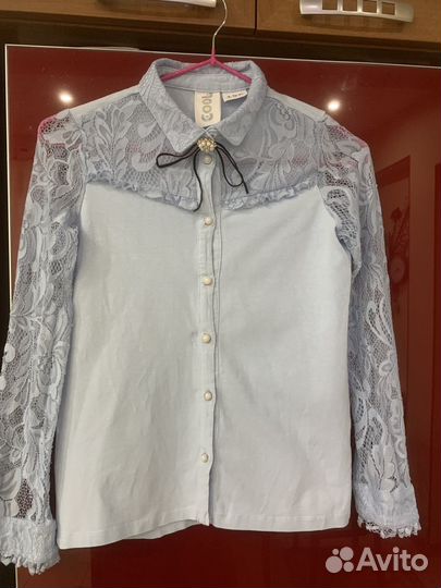 Блузки рубашки школьные