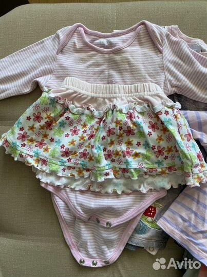 Пакет вещей на девочку 74-80см