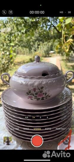 Сервиз Бавария. Фарфор. 12 персон