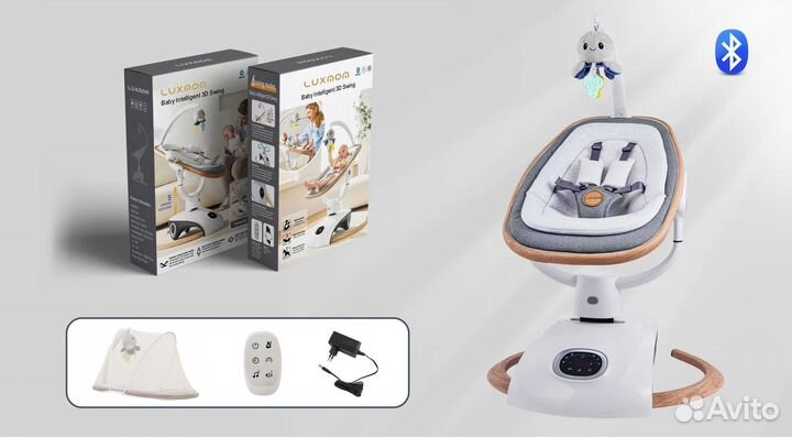 Детская качалка электронная