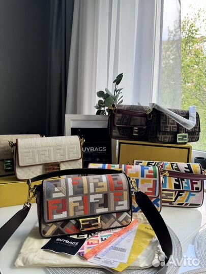 Сумка Fendi Baguette новая 7 цветов