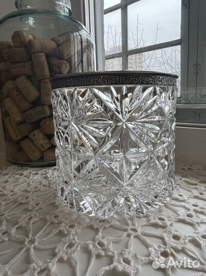 Ваза хрустальная СССР