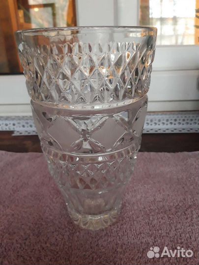 Ваза хрустальная СССР