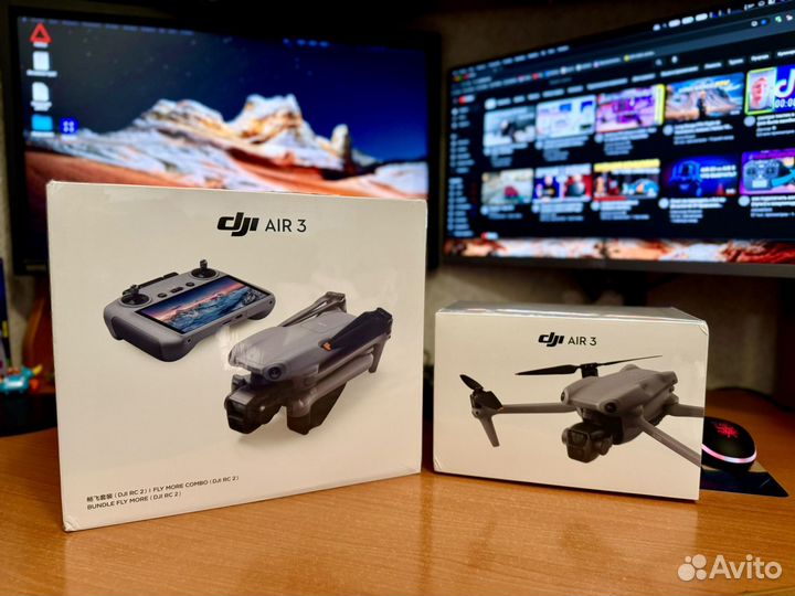 Dji Air 3 fly more combo RC-2 / Air 3 (DJI RC-N2)