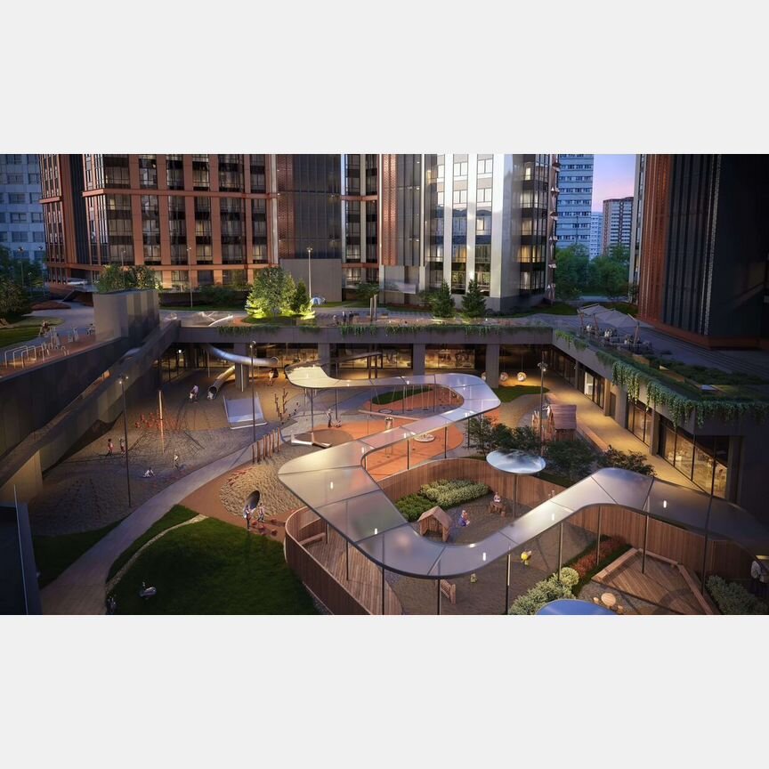 1-к. квартира, 65,1 м², 39/50 эт.