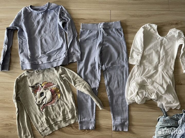 Пакет вещей для девочки zara 110-122