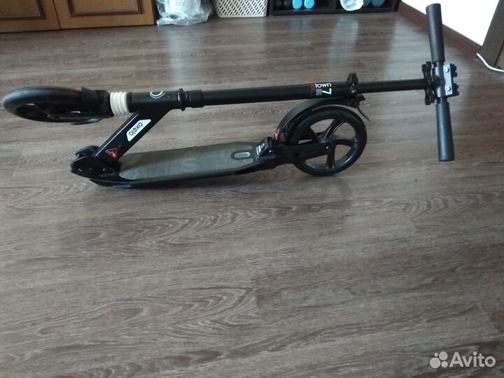 Самокат oxelo town 7 xl черный