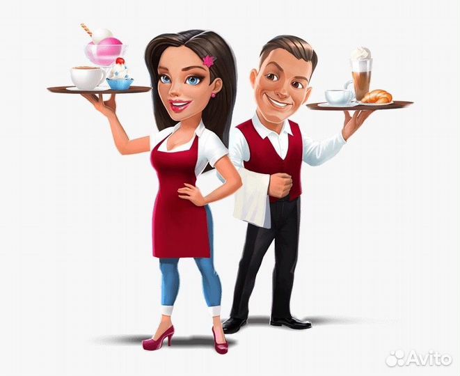 Официант в бар-клуб