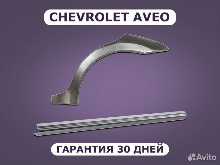 Задние арки на Chevrolet Niva с гарантией