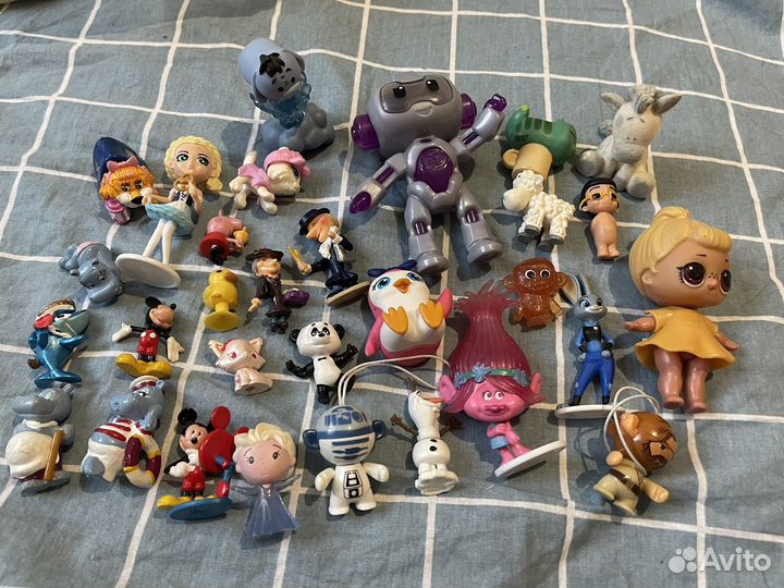 Sweet box киндер сюрприз фигурки макдональдс