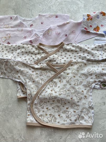 Распашонки для новорожденных