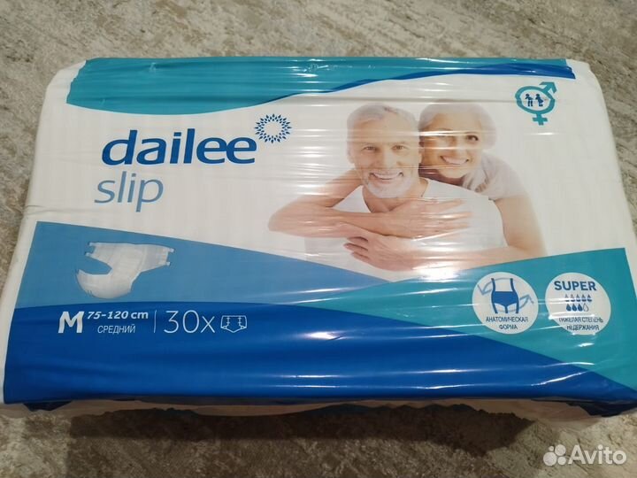 Памперсы для взрослых dailee M, Solomed S