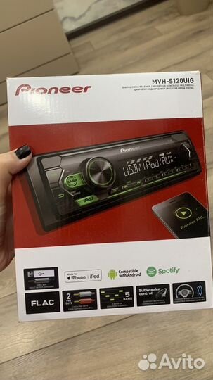 Автомагнитола pioneer mvh-s120uig