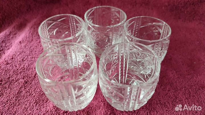 Стопки хрустальные СССР