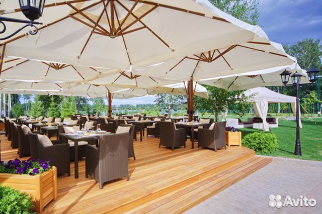 Уличный зонт для кафе оптом