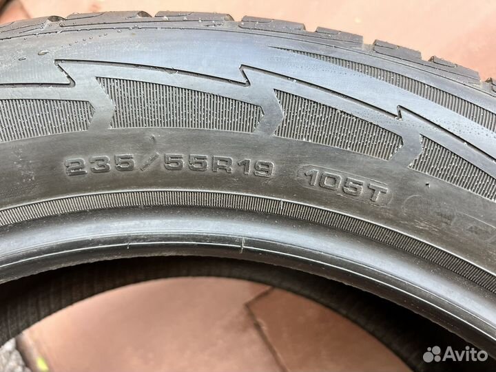 Goodyear UltraGrip Ice SUV 235/55 R19 и 255/50 R19 107T