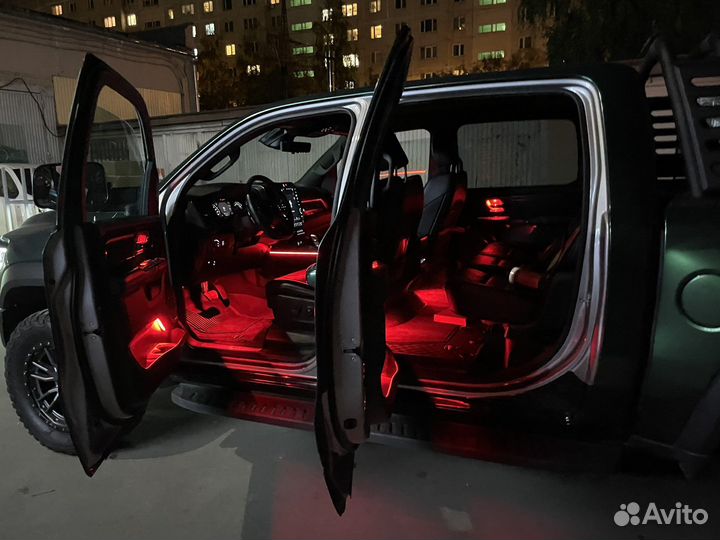 Dodge RAM TRX подсветка салона Amber Light