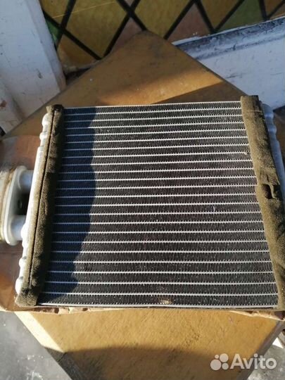 Радиатор печки шкода fabia 2012 года