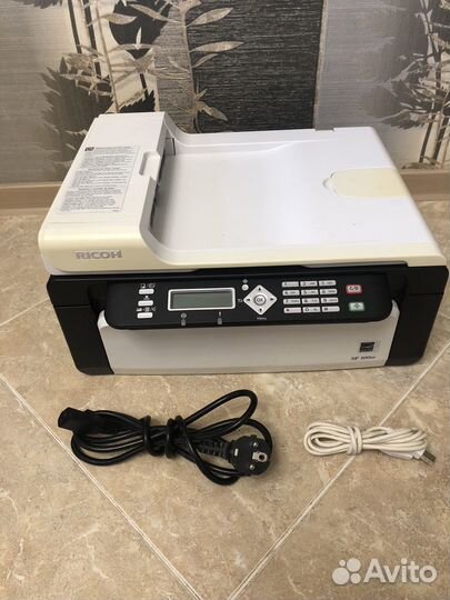 Mфу лазepный Ricoh Aficio SP 100SF