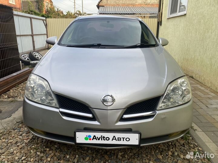 Nissan Primera 2.0 CVT, 2002, 277 700 км