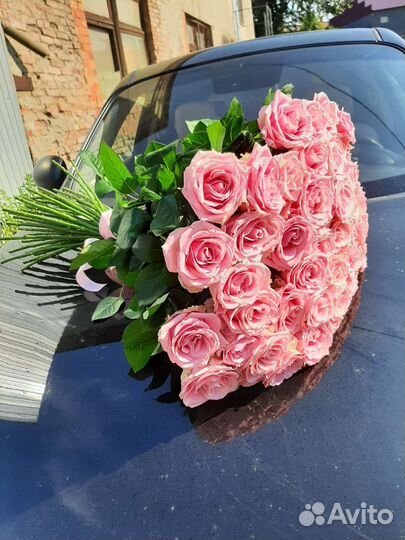 Букет из 51 розы 101 роза 15 25 роз Цветы доставка