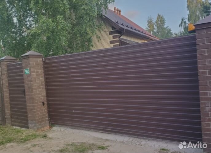 Откатные ворота 4,2 *2