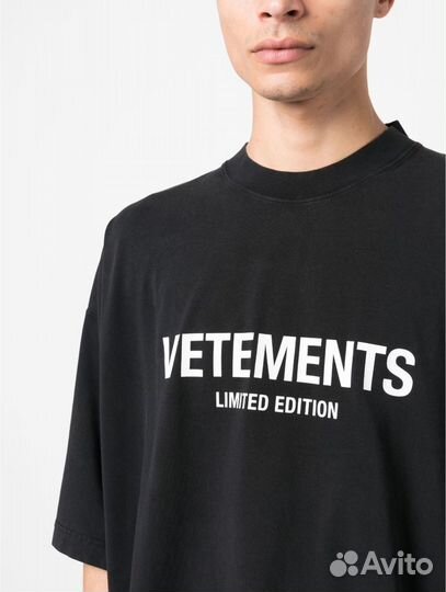 Vetements Limited Black S/M