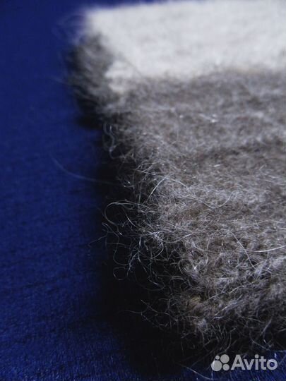 Перчатки мужские из собачьей шерсти Grey