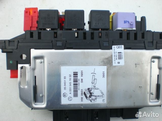 Блок SAM для мерседес W220 W215