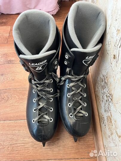 Коньки Динамо, коньки Leader