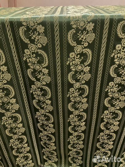 Ткань портьерная атласная двухсторонняя 10 m