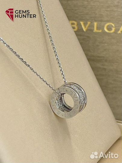 Золотое колье bvlgari