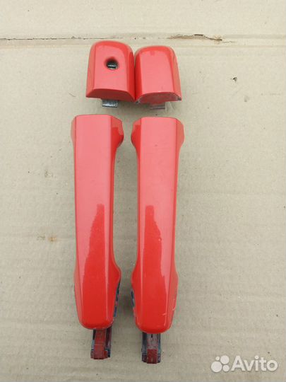 Ручки передних дверей Volvo s40 от 2006г