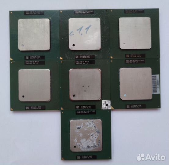 Ретро процессоры Intel Celeron Socket 370