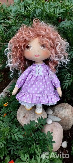 Авторская интерьерная кукла. Ручная работа