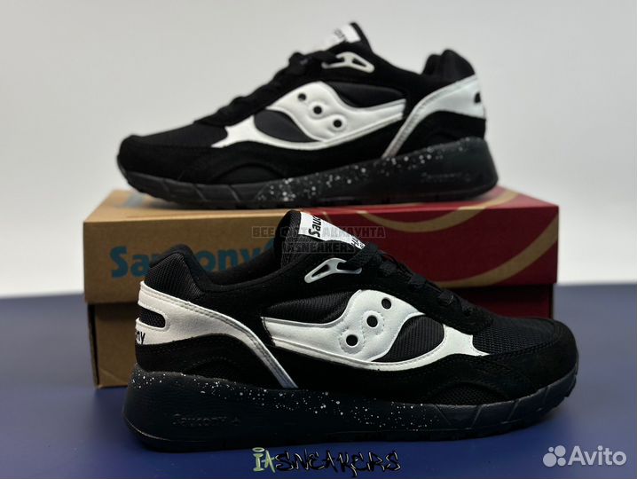 Кроссовки мужские Saucony shadow 6000 black