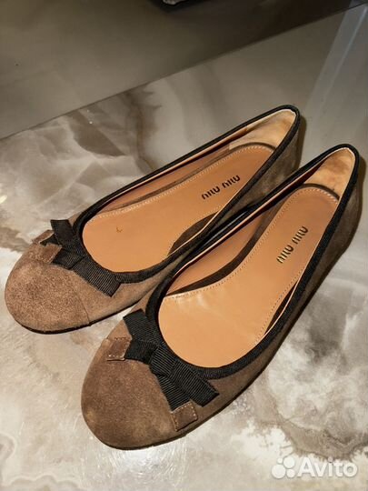 Балетки miu miu винтаж